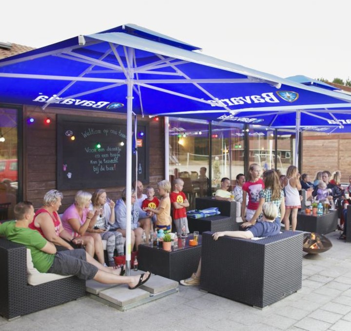 Gruppenunterkunft Sier aan Zee - Terrasse